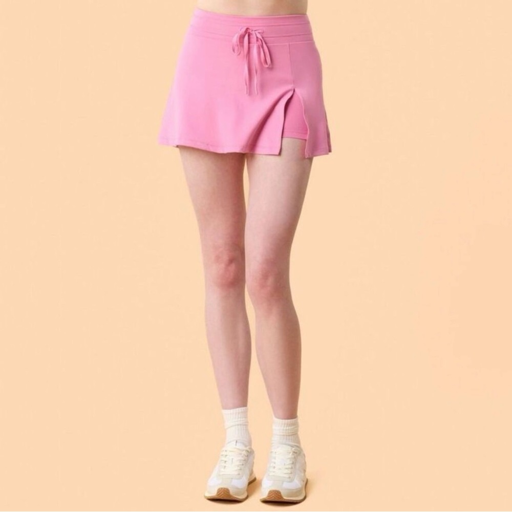 NWT! Blogilates Target X Popflex Viral Women’s Trailblaze Slit Skort Pink Size S